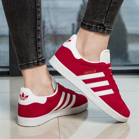 adidas sneaker damen rot breite riemen|rote Sneaker für Damen .